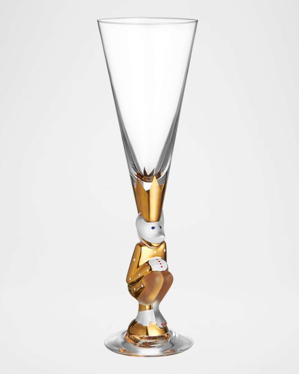 Sparkling Devil Champagne Flute, 6.5 oz.